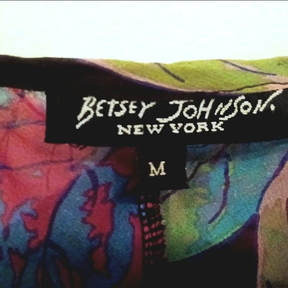 Vintage 90s BETSEY JOHSON Wrap Dress - Picture 7 of 7